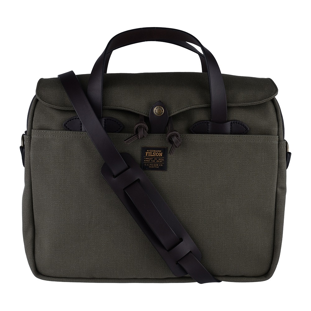 FILSON オリジナル 256 ブリーフケース 書類かばん (20195528, Otter Green)