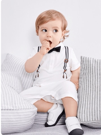 ベビー 赤ちゃん 子供服 半袖 シャム服 ファイルを開く 新生児 パジャマ ハイー 男女の子供 春 夏 秋 2373