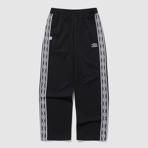 パンツ TQT UQ123CFP22-BLK HBL サイドダイアトラックパンツ/BLACK
