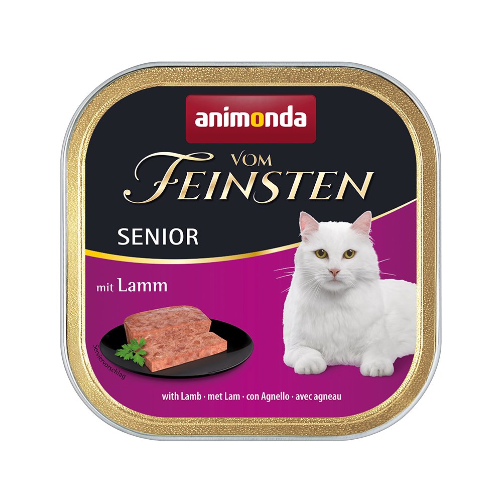 アニモンダ　キャット　シニア　鶏肉と牛肉と豚肉と子羊肉　１００ｇX３２個　正規品　キャットフード　アニモンダ　ＣＲＣ35―20―07―30―00