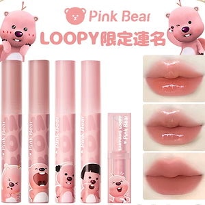 【正規品 大人気限定 国内出荷】LOOPY連名リップ/口紅/チークマッド/リップバーム/リップグロス/マットリップ/鏡面感 光沢感 保湿水分 発色が可愛い 潤い 落ちない 長持 迅速な成膜い ゼリー状