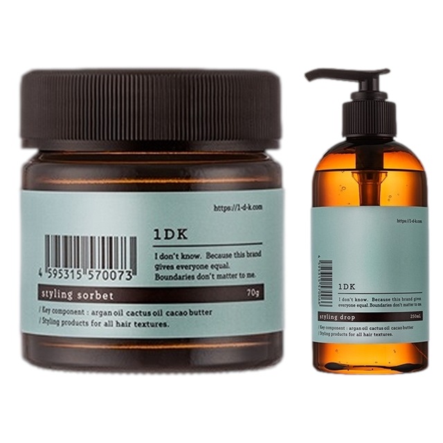 ワンディーケー スタイリングソルベ + スタイリングドロップ セット 70g+250ml 1DK ヘアケア