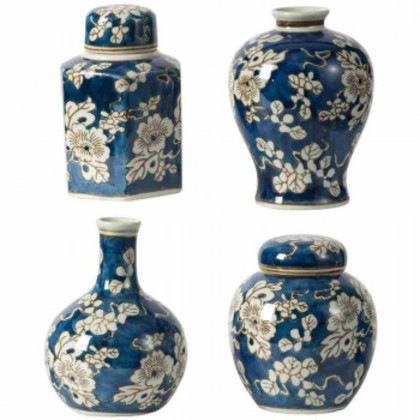ヴィヴィアン 花瓶4ST 陶器 85156FV