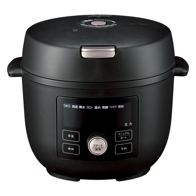 電気圧力鍋 マットブラック COK-B220KM