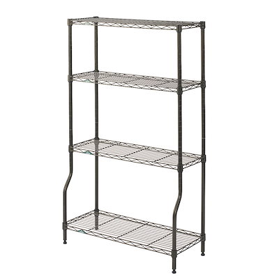 他サイト： ルミナス GR7012BD-4 カラーラック 4段 幅70 (ブラウン・幅69.5×奥行29.5×高さ121cm) GR7012BD4の商品画像