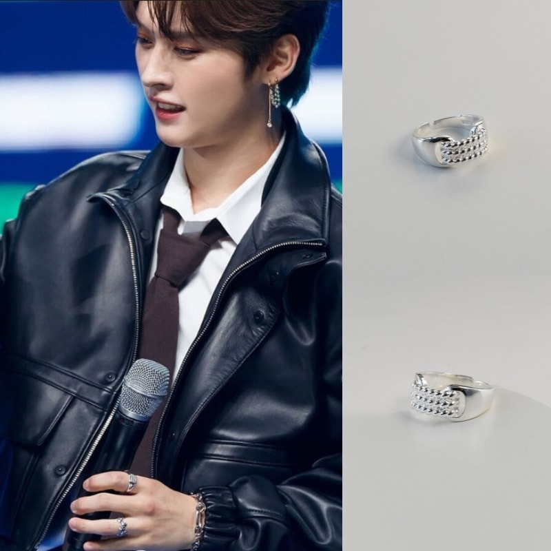 【Stray Kidsリノ着用】925silver プリマー指輪 freesize シルバーリング 韓国人気ジュエリー スキズ 公式正規品 韓国ファッション レディース メンズ K-POP アイドル着