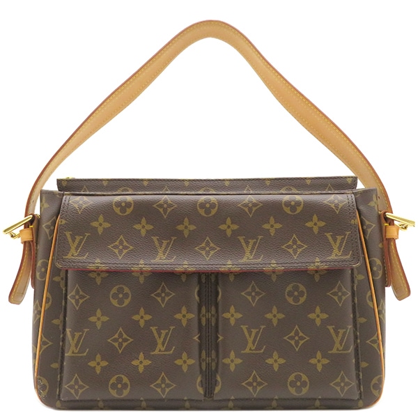 ルイヴィトン LOUIS VUITTON ショルダーバッグ ヴィバ シテ GM モノグラムキャンバス モノグラム ゴールド金具 茶 肩掛け M51163 AR0015 【保存袋】【中古】