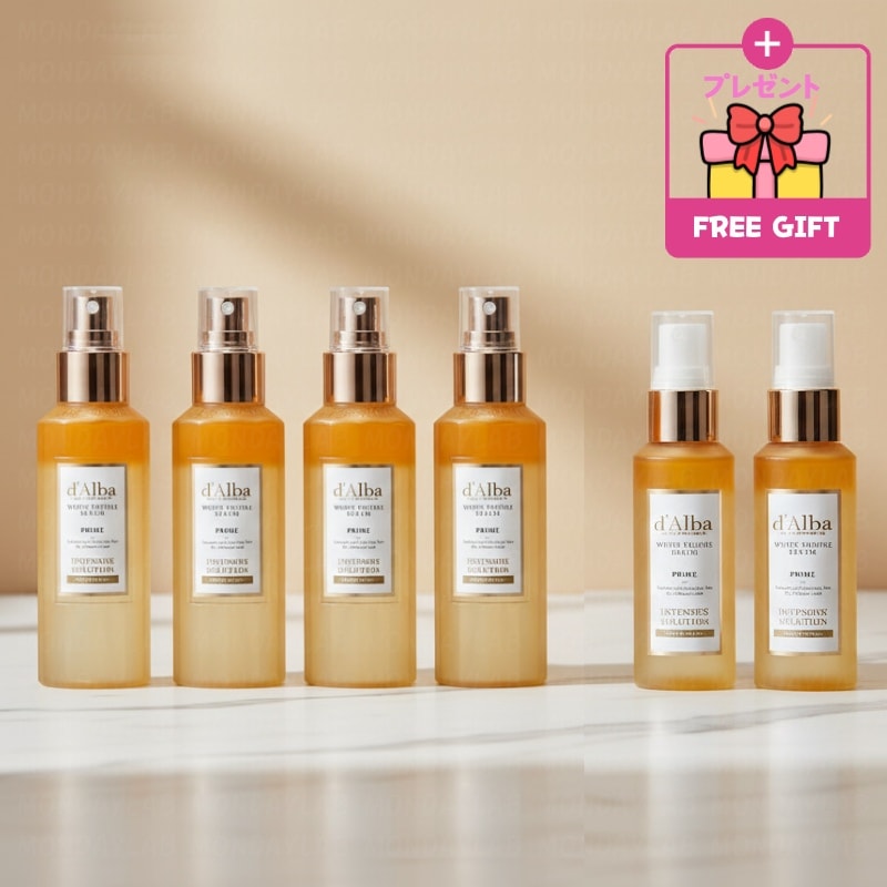 [Qoo10人気]ホワイト トリュフ プライム インテンシブ セラム 100ml x 4p + 50ml x 2p セット スプレーセラム ミスト化粧水 美容液 保湿ミスト オイル アンチエイジング