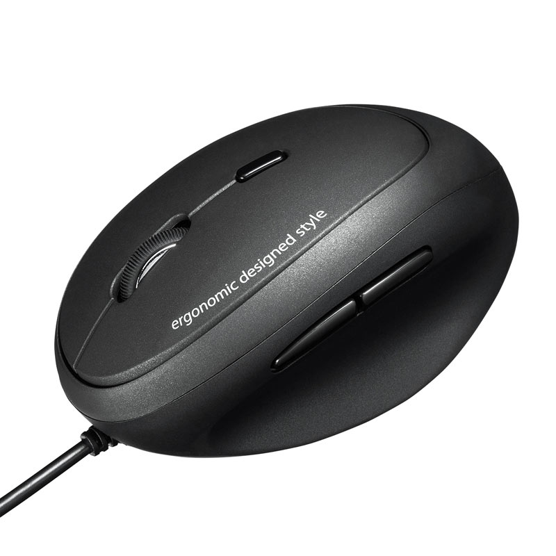 （まとめ買い）有線エルゴノミクスマウス MA-ERG16 [x3]