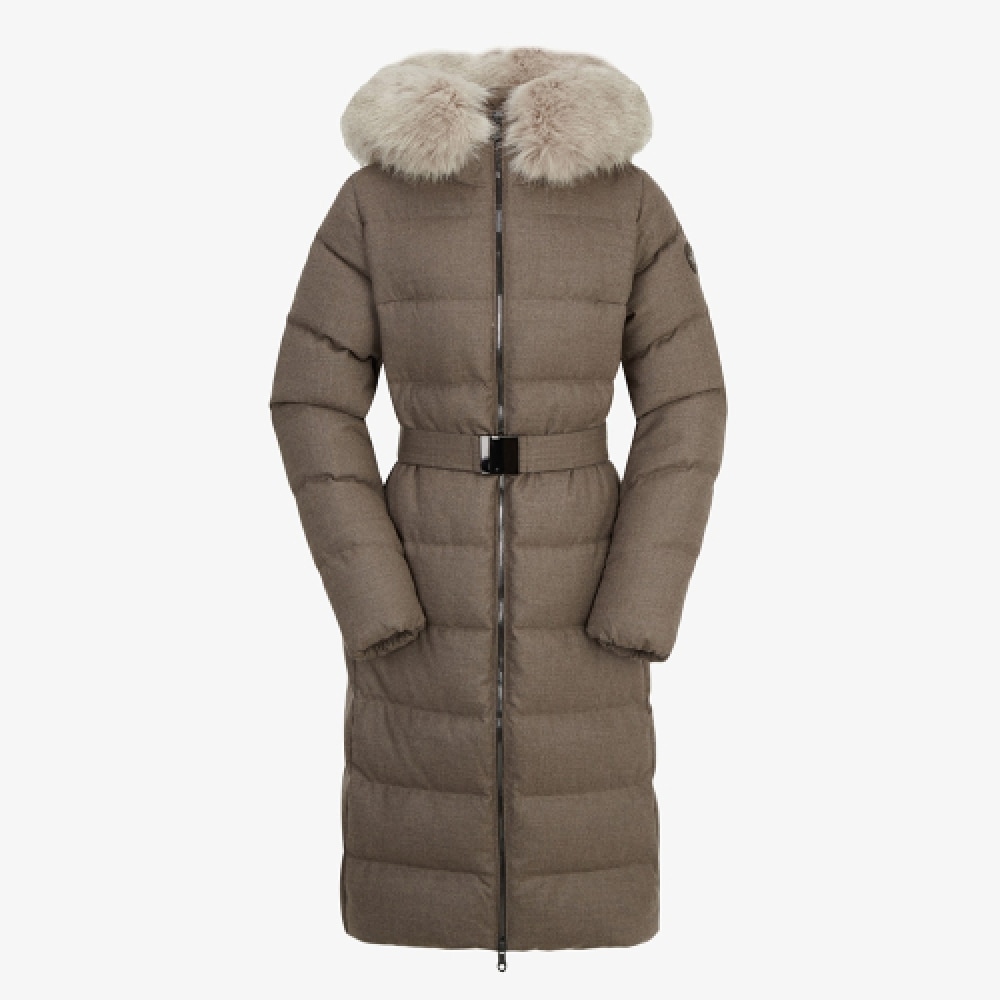 ザ・ノース・フェイス NC1DQ80B 女性用マラナウール RDS ダウンコート_ダークベージュ