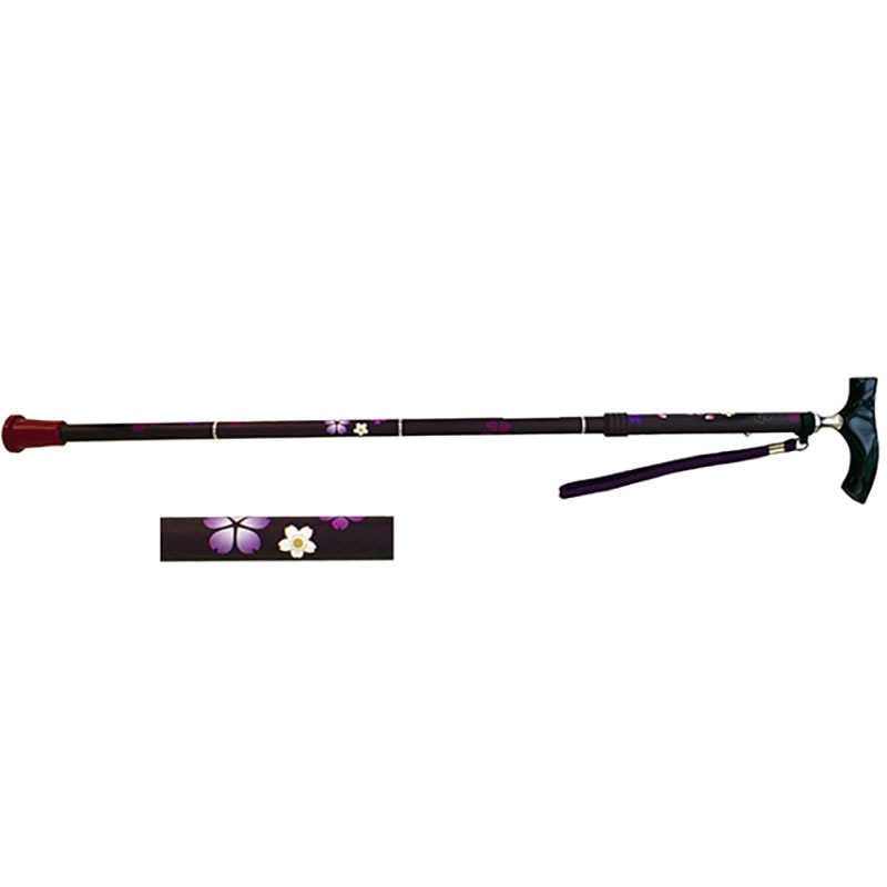 名古屋眼鏡　kansai PROP 4つ折伸縮ステッキ 花朧　VH1422