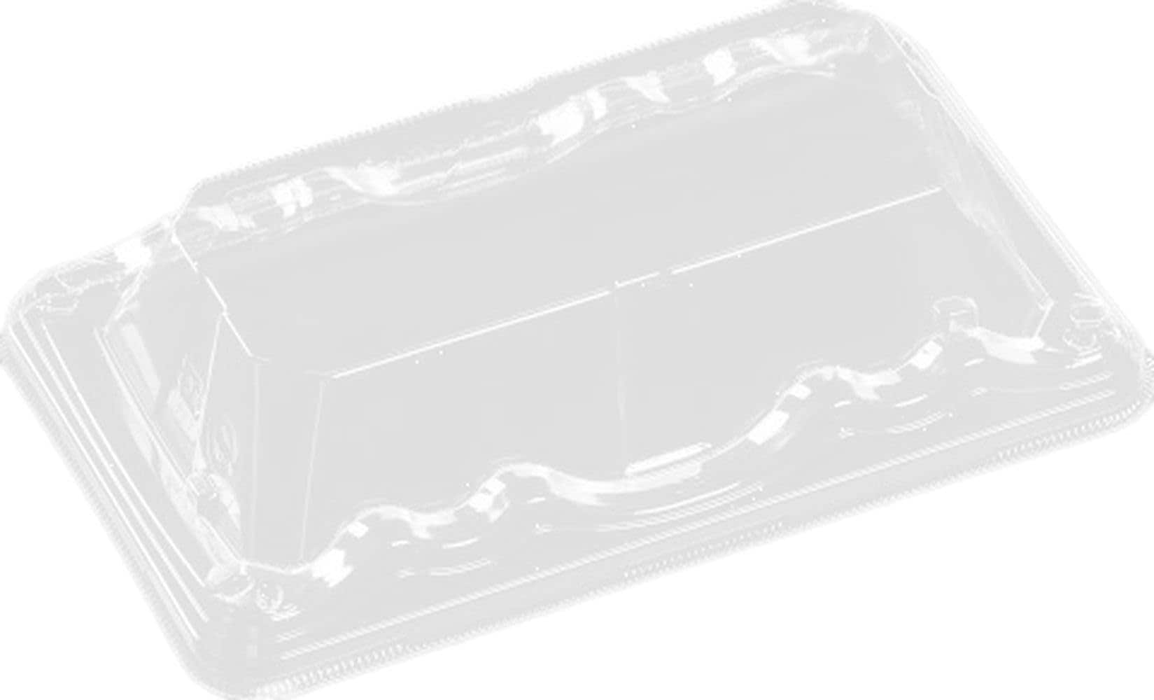 【ケース販売】 エフピコ(Fpco) T-大波皿1-3R嵌合蓋 透明 1500枚入 6KE7