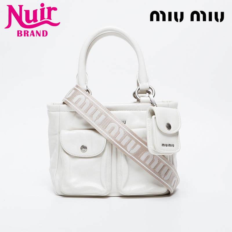 ハンドバッグ ホワイト WS21120