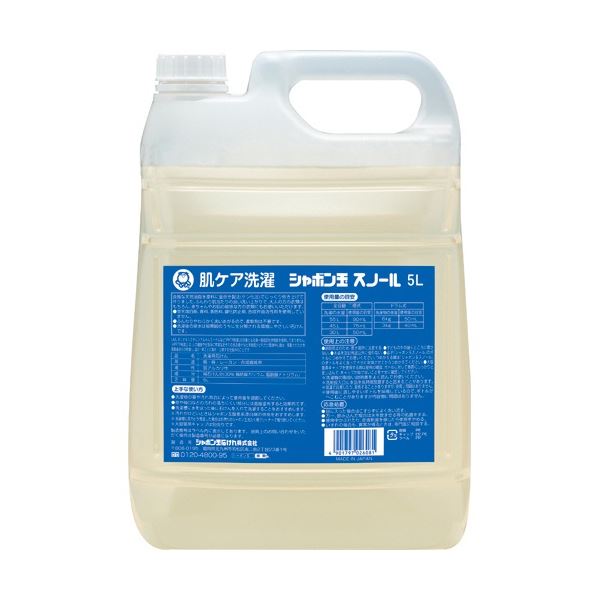 シャボン玉 スノール液体タイプ 業務用 5L 1本