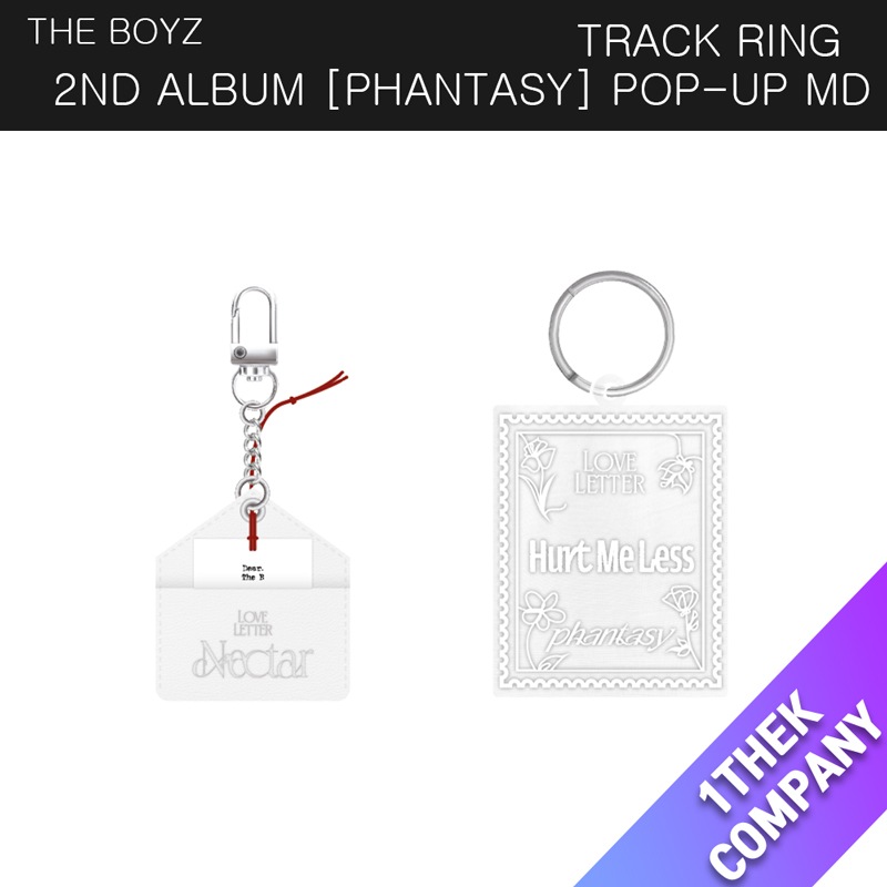 (２種セット)（TRACK RING）THE BOYZ - 2ND ALBUM [PHANTASY] POP-UP MD
