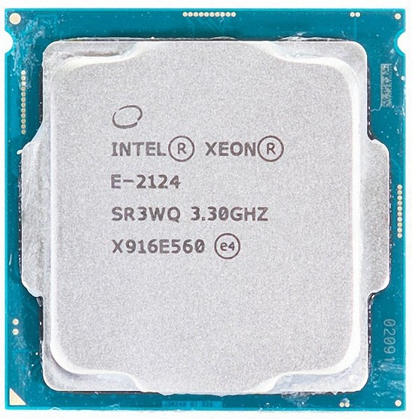 Intel Xeon E-2124 SR3WQ 4C 3.3GHz 8MB 71W LGA1151