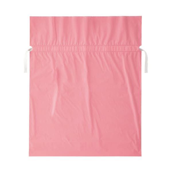 （まとめ）店研創意 ストアエキスプレス 梨地リボン付ギフトバッグ ピンク 45cm 1パック（20枚） 3セット