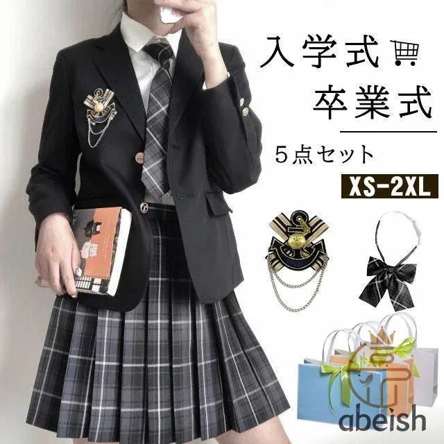 2025年新柄！入学式卒業式スーツ卒園式ワンピース色服装ママ女子高校生フォーマルスーツ中学生卒服入学式女の子フォーマルスーツ成人式チェック柄