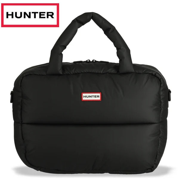 ハンター HUNTER イントレピッド エクストラ パフド ラージ ボストン ブラック UBT5512KBM-BLK ショルダー バッグ トート