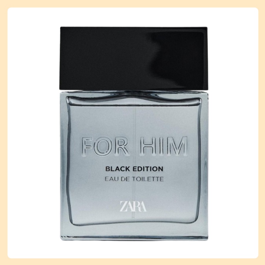ZARA メンズ香水 FOR HIM BLACK EDITION 90ml オードトワレ [EDT]