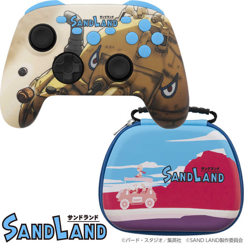 タイプツー　SAND LAND ゲーミングコントローラーセット 104号車 ［WindowsPC/SWITCH］　T2-SLGCWL-TA 6,928円