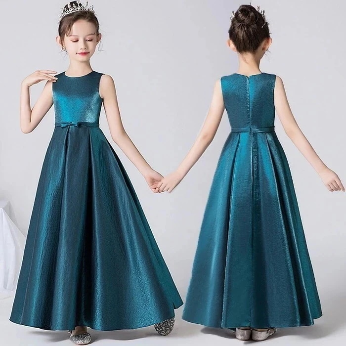 【急速出荷!】【高級豪華ドレス簡単オーダーメイド】子どもドレス 子供ドレス 発表会ドレス 高級豪華ドレスジュニアドレス 女の子 ロングドレス コンクール ドレス 子供ドレス ワンピース ピアノ 発表会