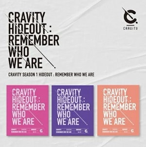 CRAVITY SEASON1. [HIDEOUT: REMEMBER WHO WE ARE] ３種セット