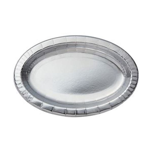 （まとめ）ペーパーウェア アルミパーティープレートPYS-36 1パック（20枚）(×10セット)