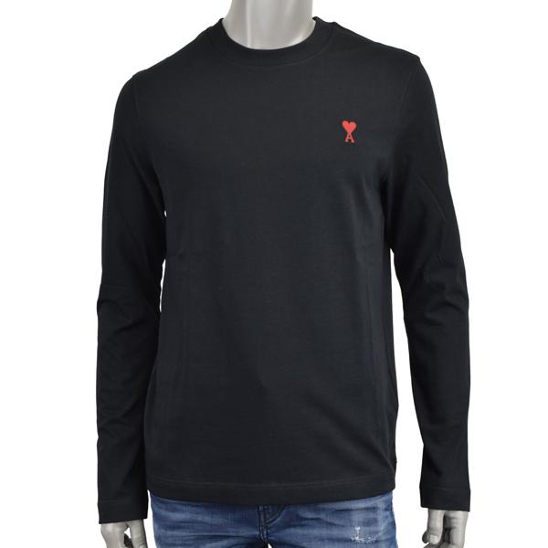 AMI Alexandre Mattiussi アミ アレクサンドロ マテュッシ AMI DE COEUR L/S T-SHIRT/長袖Tシャツ ロンT/UTS205 726 001