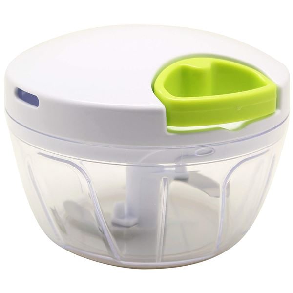 (まとめ) みじん切り器/調理器具 (手動式) 丸洗い可 ぶんぶんチョッパー チョップドサラダ (×36個セット)