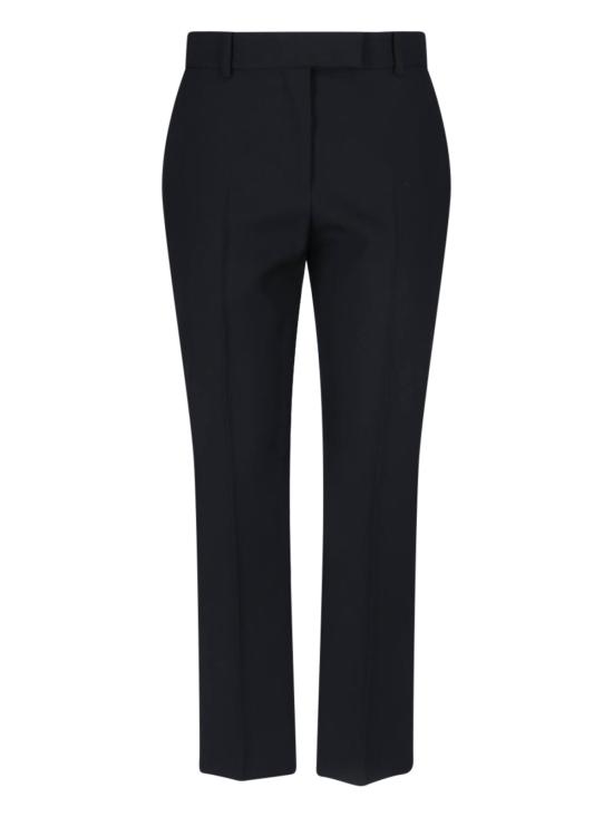 ALEXANDER MCQUEEN Women Straight Pants 824692 QJADK 1000 Black