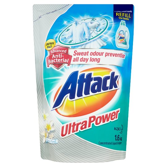 史上一番安い Floral Aromatic Power Ultra Attack Anti-Bacterial 1.6kg Refill Detergent Liquid Concentrated 住居用洗剤