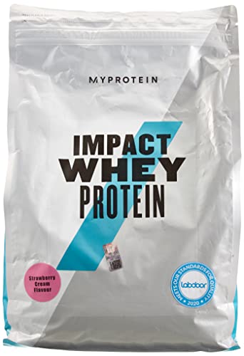 Myprotein マイプロテイン ホエイImpact ホエイプロテイン (ストロベリークリーム 2.5kg)