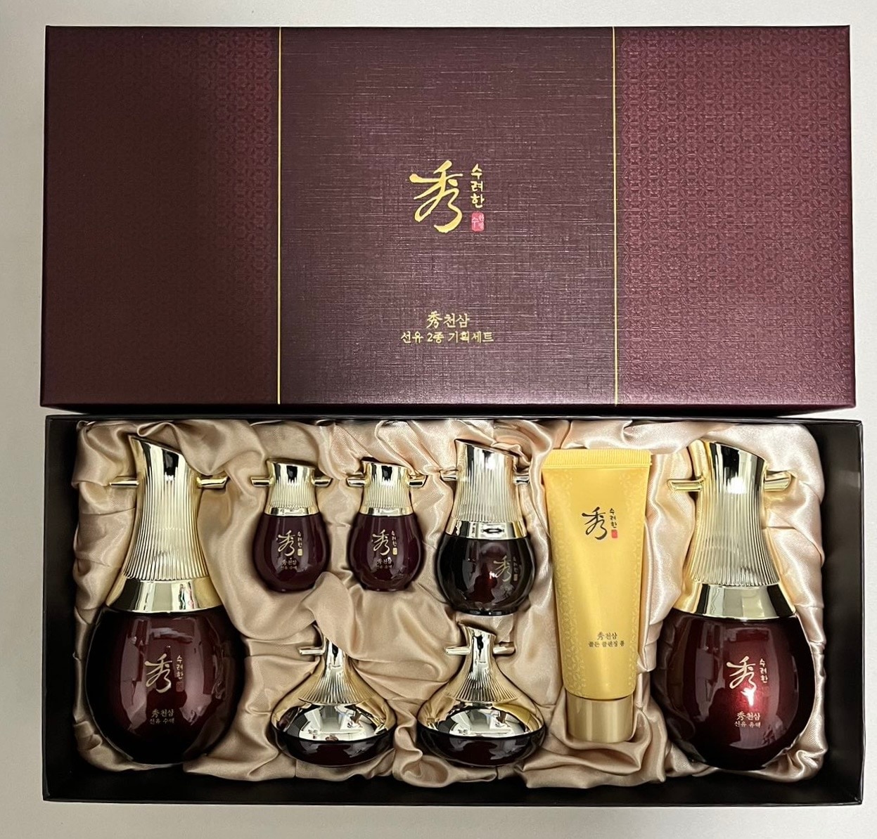 天参仙柔(チョンサムソンユ) 2種 企画セット　韓国コスメ