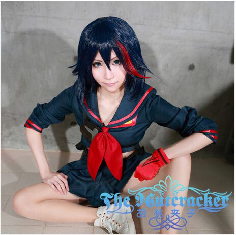 【全店任意2枚購入で100円OFF】　KILL la KILL キルラキル 纏 流子 まとい りゅうこ セーラー服 スプレ衣装 高品質 新品 Cosplay アニメ