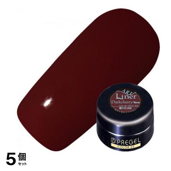 PREGEL(プリジェル) カラーEX PG-CENL08 ライナーダークチェリーneo 3g 5個セット