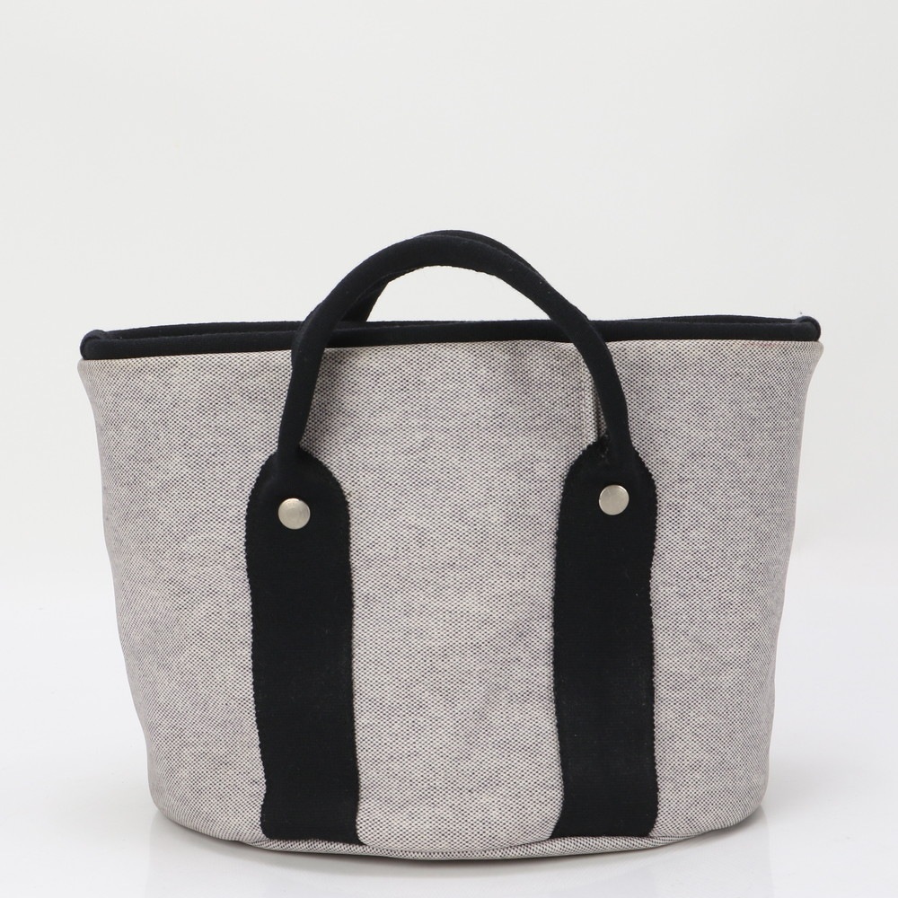 サック ア ビシェット トート バッグ 肩掛け ショルダー ハンド グレー レディース ERM 1112-R5 中古