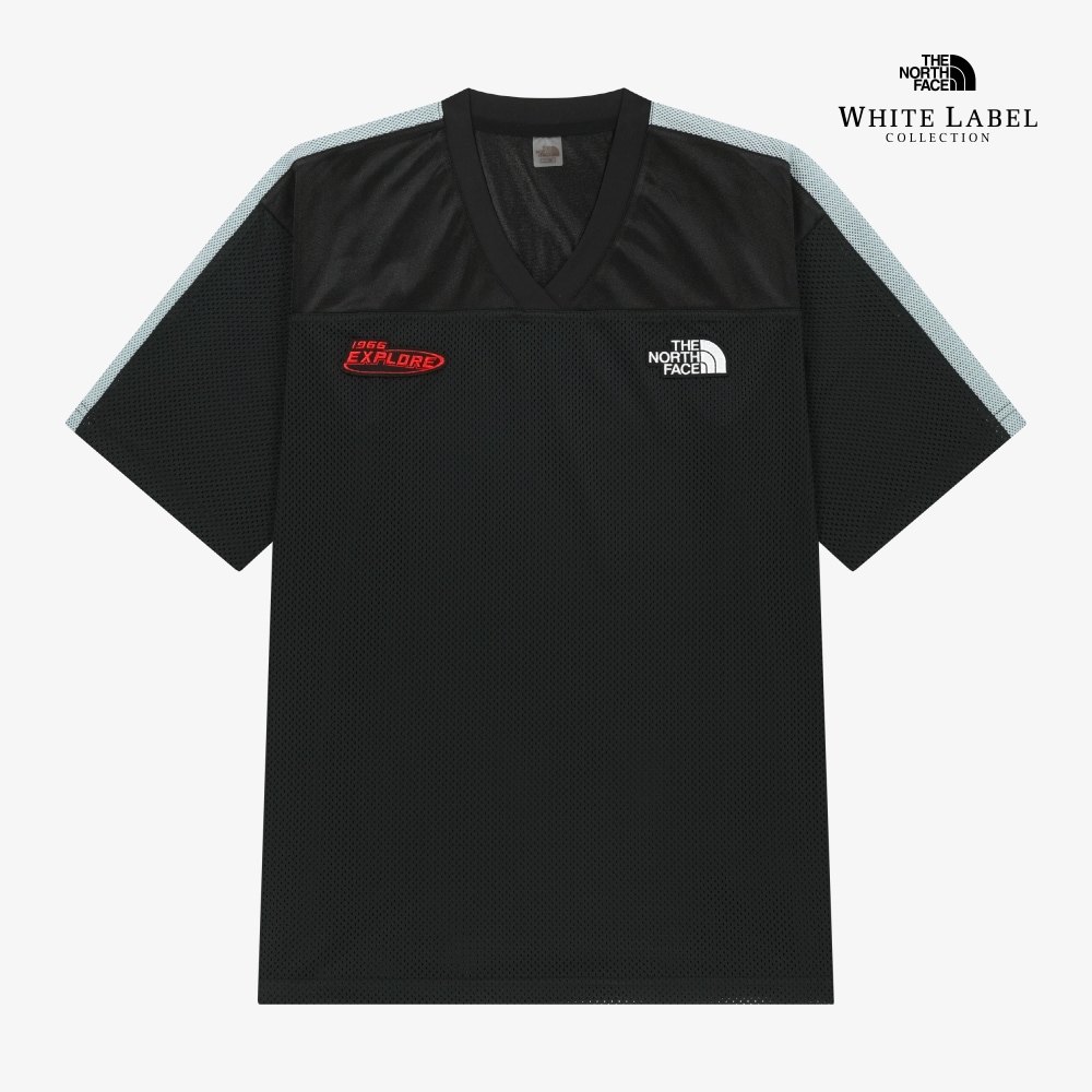 26SS 新作入荷 NT7US18 AERONET S/S R/TEE リゾートや休暇先で水遊びをする際に涼しく快適に着られるメッシュ素材のVネックTシャツ