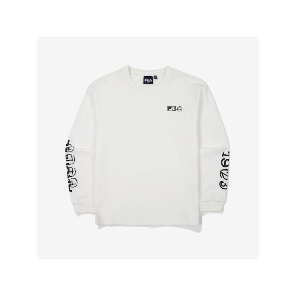 [フィラキッズ] エッセンシャルグラフィックロングスリーブ Tシャツ (FK2RLF3201X_OWH) Q0ZFK2RLF3201XOWH 4,674円