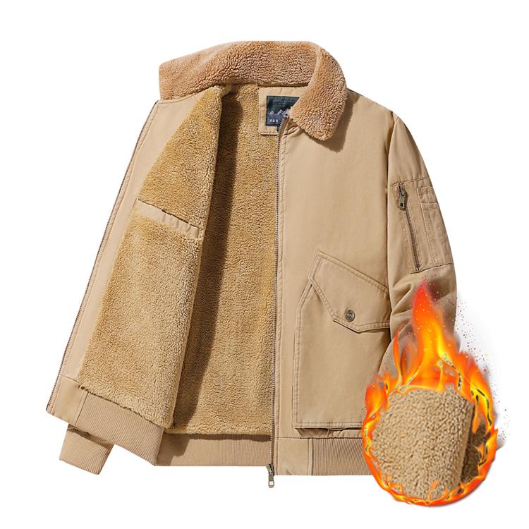 [惠子商店]新品入荷メンズ アウター ミリタリージャケット ボアジャケット 防寒 ブルゾン 裏起毛 厚手 ジャケット ジャンパー アウトドア 秋 秋冬メンズ アウター ミリタリージャケット