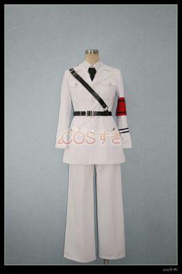 【全店任意2枚購入で100円OFF】咎狗血 アキラ軍服 コスプレ衣装 コスプレ衣装 COS 高品質 新品 Cosplay アニメ コスチューム