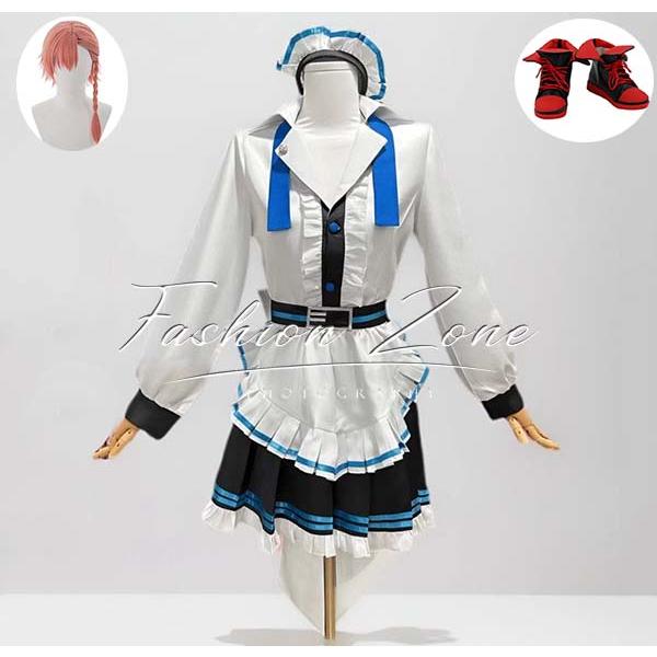 ブルーアーカイブ Blue Archive 風 美甘ネル コスプレ衣装 ウィッグ 靴 cosplay ハロウィン 演出服 変装