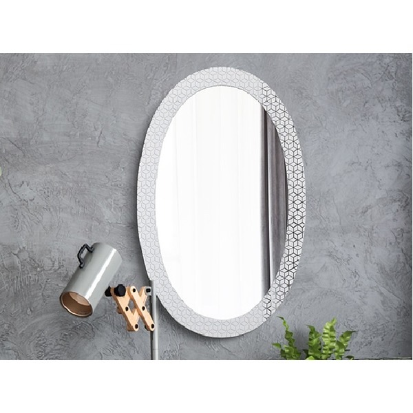 ノンフレーム ウォールミラー/壁掛け鏡 [SL-002] 飛散防止加工