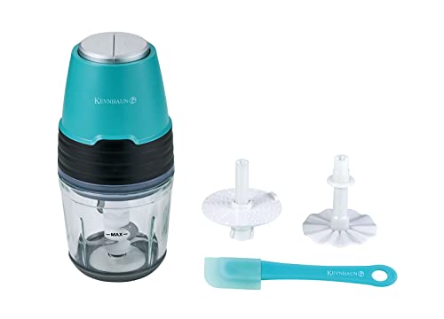 KEVNHAUN ケヴンハウン 大根もショウガも楽々おろせるフードカッター 便利家電 電動フードプロセッサー 電動おろし 氷や冷凍フルーツんも粉砕できるパワフル設計 2段階スイッチ(低速・高速)で時短