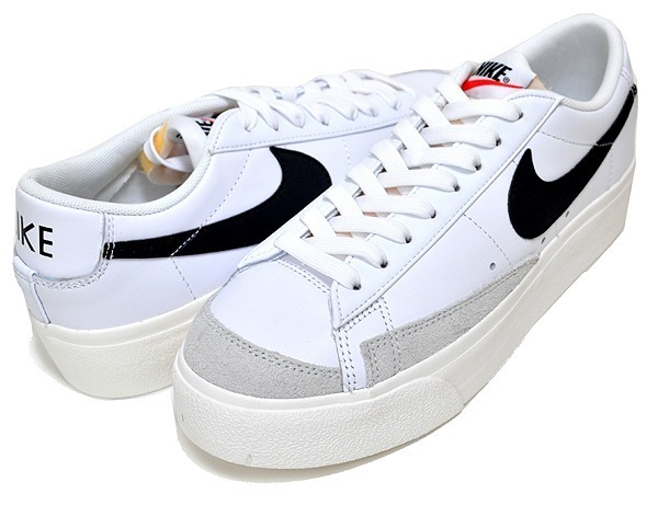 ウィメンズ ブレーザーロー プラットフォーム dj0292-101 スニーカー ホワイト ブラック