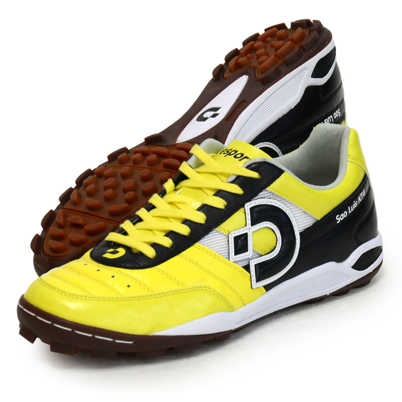 サンルイス KT 4 サッカー フットサル トレーニングシューズ 屋外用 25AW (DS2245 YEL/BK)
