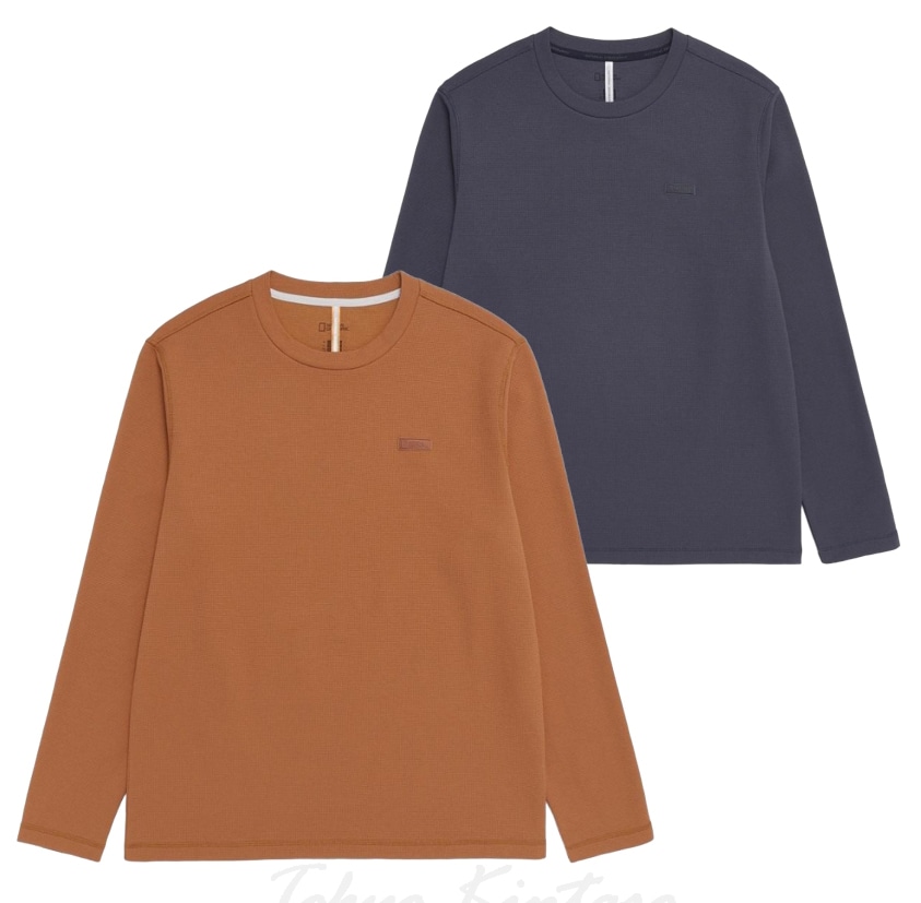 WAFFLE LONG SLEEVED T-SHIRT (N261MTS210)