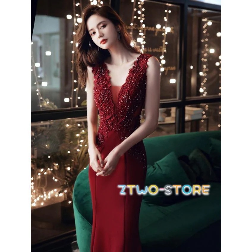 パーティードレス ウェディングドレス マーメイドドレス カラードレス ウエディング カラー グリーン 白 赤 黒 結婚式 お呼ばれ 二次会 花嫁 韓国 大きいサイズ 7,834円