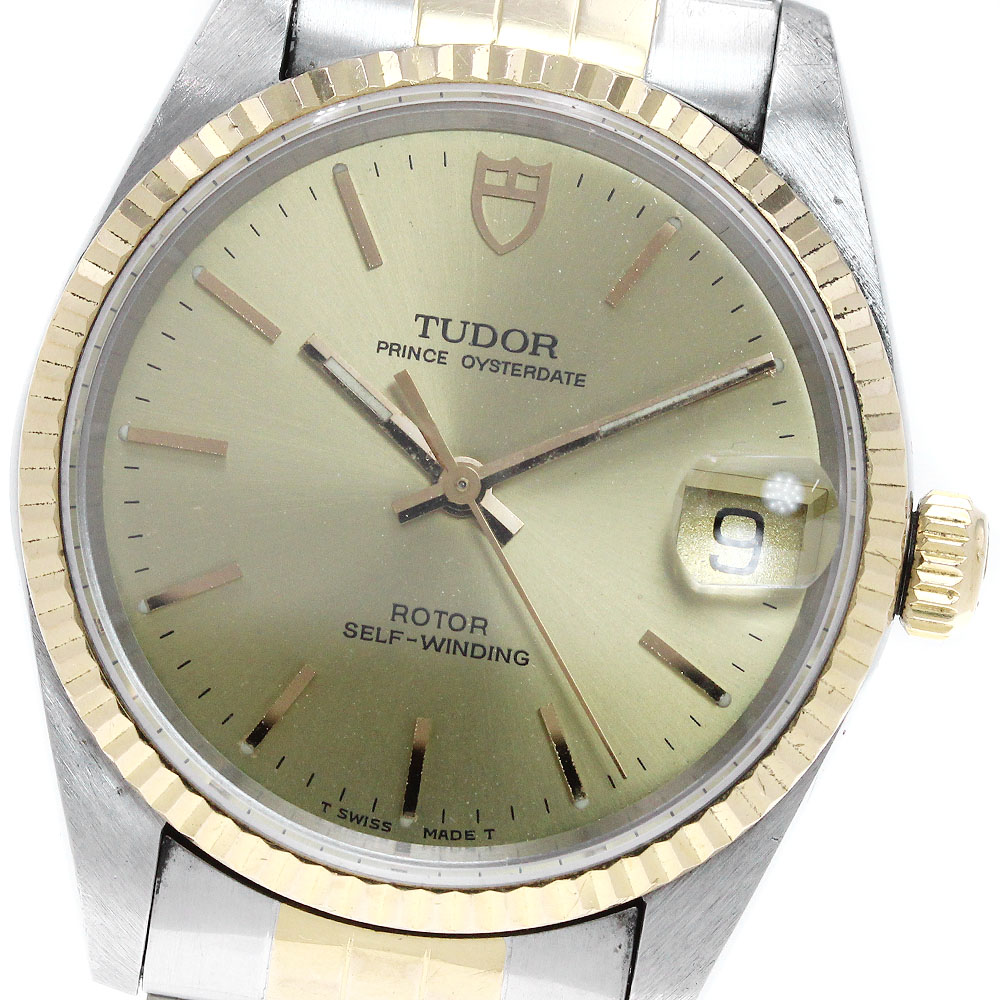 チュードル TUDOR 72033 プリンスオイスターデイト YGベゼル 自動巻き ボーイズ _822009【中古】