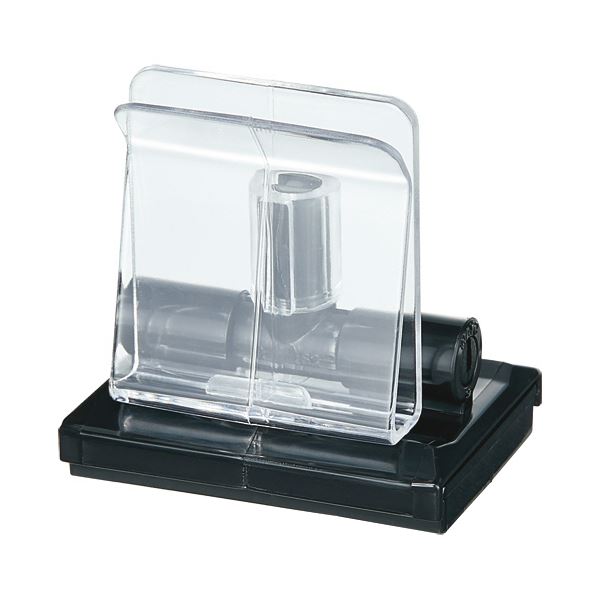 （まとめ）ポップワン ボードスタンド マグネットタイプ 黒 22579 1パック（2個） [x5]